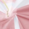 72"W x 72"H Abstract Pink Geometric Polyester Shower Curtain