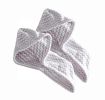 Microfiber Hair Turban Wrap Hair Drying Towels for Long Hair; Purple Waves 2 Pcs