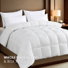 White Plump Duvet, Extra Large Checkered Quilting Luxury hotel-grade for bedrooms and guesthouses. Ultra-soft thickened warmth