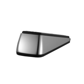 Heavy Duty Door Stopper, 2 Pack, Door Stop Wedge for Bottom, Premium Zinc Alloy and Dual-Sided PVC Non-Slip Pads, with 2 Self-Adhesive Wall Prote