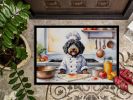 NEW Bernedoodle The Chef Doormat Front Door Mat Indoor Outdoor Rugs for Entryway, Non Slip Washable Low Pile, 18H X 27W