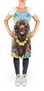 Newfoundland Luau Apron Cooking Kitchen Server Baking Crafts Gardening for Adult Women Men, Unisex, Large, Multicolor