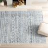 Chevron Coastal Boho Style Indoor Outdoor Area Rug