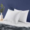 Set of 2 Machine Washable Down Feather Blend Pillow