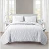 King size Coastal Beach Seashells Starfish Sea Horse  3-Piece Quilt Set