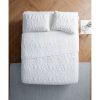King size Coastal Beach Seashells Starfish Sea Horse  3-Piece Quilt Set