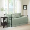 6-Piece  Farmhouse Country Cottage Quilted Reversible Daybed Cover Set