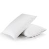 Set of 2 Machine Washable Down Feather Blend Pillow
