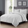 Twin/Twin XL 2-Piece Polyester Microfiber Diamond Quilt Set
