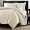 Twin / Twin XL size Coverlet Quilt Set with Sham in Seafoam