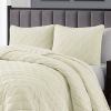 Twin/Twin XL 2-Piece Polyester Microfiber Diamond Quilt Set