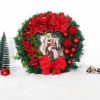 Christmas decorations Scene decoration props Christmas wreath door hanging